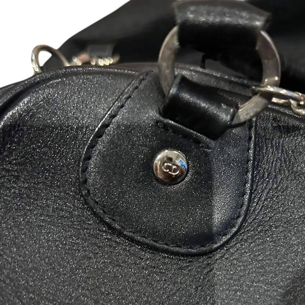 Gambler Dice Leather Satchel Handbag - Picture 10 of 15